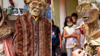 मृत देह को कब्र से निकालकर सजाना है एक अजीब त्यौहार 7 दुनिया रंग बिरंगी Exhuming and adorning the dead body is a peculiar festival.