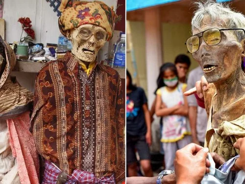 मृत देह को कब्र से निकालकर सजाना है एक अजीब त्यौहार 1 दुनिया रंग बिरंगी Exhuming and adorning the dead body is a peculiar festival.