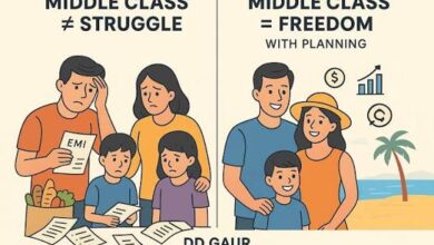 Finance मिडिल क्लास वालों ये 7 गलतियां सुधार लो वर्ना नहीं बच पाएंगे पैसे