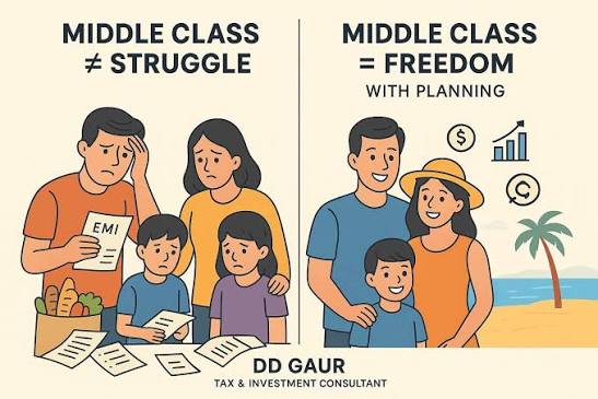 Finance मिडिल क्लास वालों ये 7 गलतियां सुधार लो वर्ना नहीं बच पाएंगे पैसे